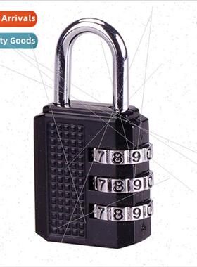 Three posion zinc alloy mini cabinet luggage bag lock gym lo