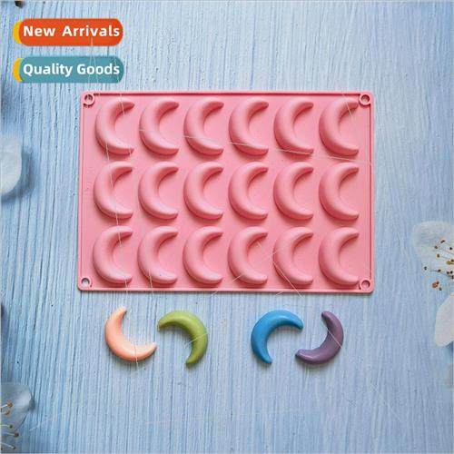 18 consecutive moons 561 chocolate silicone mold DIY candy p