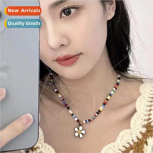 Necklace new spring summer hundred wh collarbone chain color