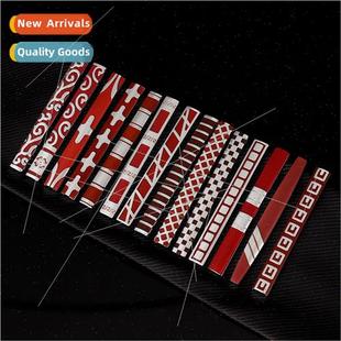 auspicious clouds enamel Wedding clip pattern tie class wave