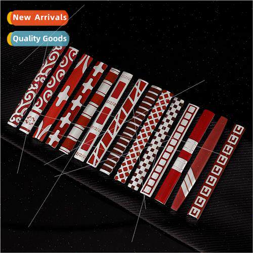 Wedding wave pattern auspicious clouds enamel tie clip class