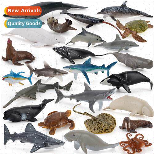 Children mini underwater world model simulation whale turtle