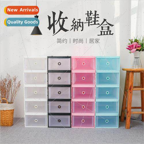 Thickened shoe box household multifunctional drawer transpar