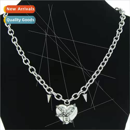 Europe anchor tanium steel wear necklace ins 0 word chain lo