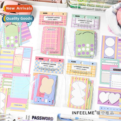 Wring column can wre sticker pack Korea handbook decorative