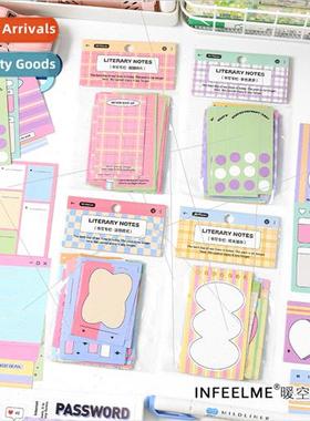 Wring column can wre sticker pack Korea handbook decorative