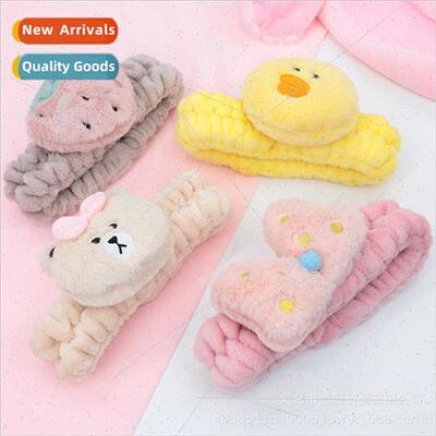 Cartoon Fru Strawberry Hair Bands Bear Bow Wash Hair Bands C