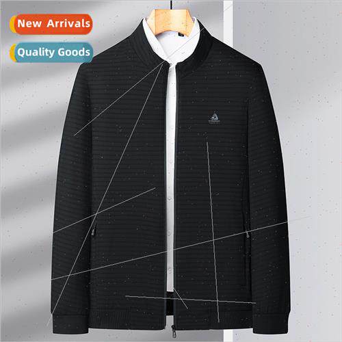 Dad jacket middle-aged spring fall blouse middle-aged men ja