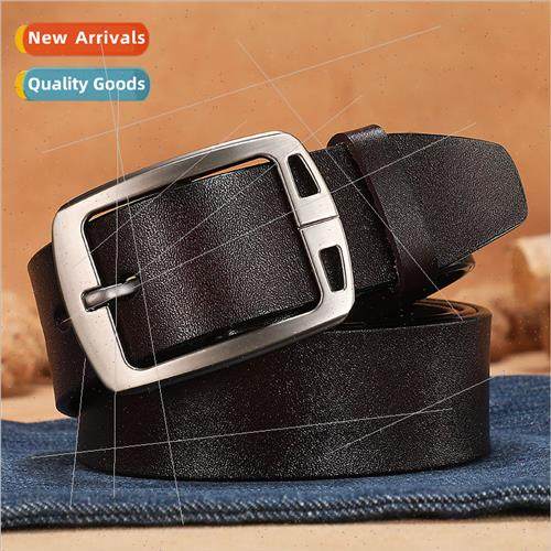 Belt male leather pin buckle youth casual middle-aged pants