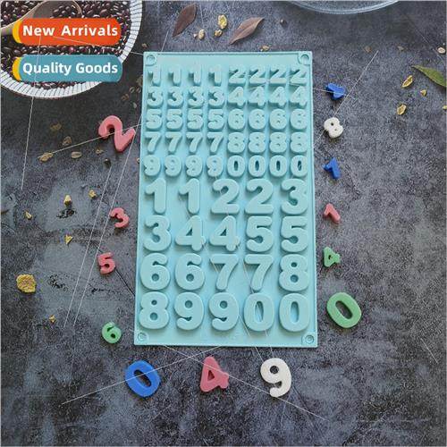 Double digal chocolate 112 silicone mold cake pudding desser