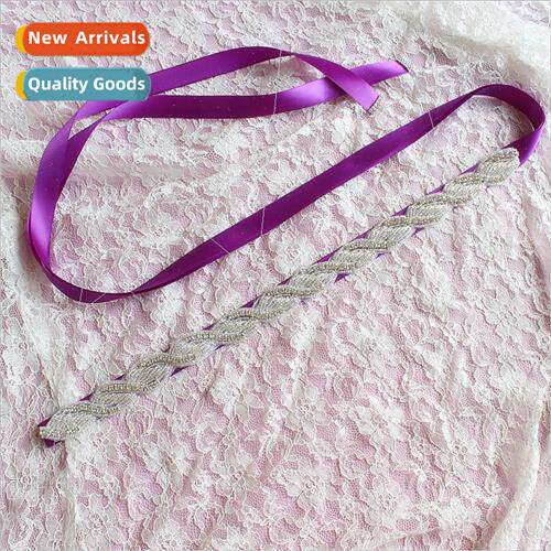 XW72 Europe Western-wedding bride belt luxury rhinestone wed