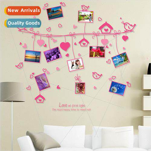 Love Rope Photo Frame Photo Wall Stickers Removable Wall Sti