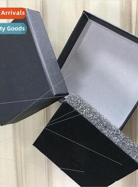 Black small gift box necklace box brooch box jewelry box