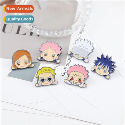 Anime  brooch spell back to war cute medallion character per