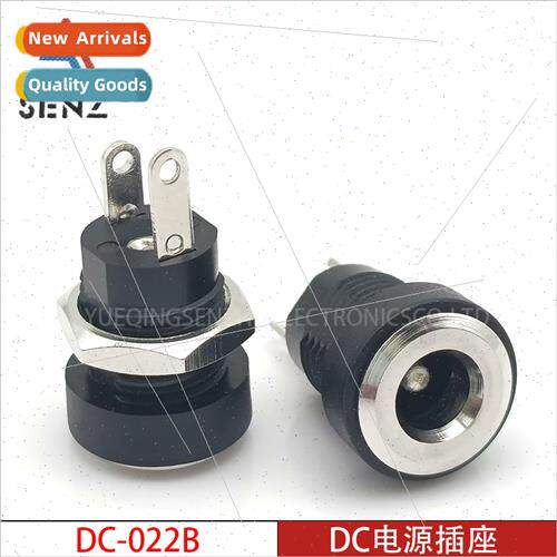 DC Power Socket DC-022B 3.5X1.0 Pin Vertical All Copper Temp