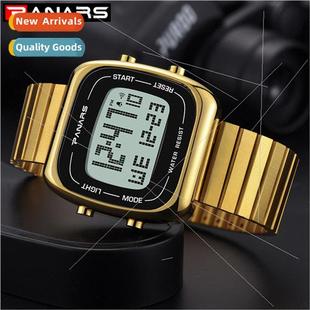 steel band electronic Student wind alloy ins cou watch