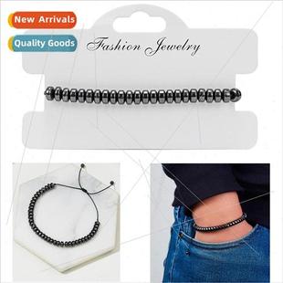 bracelet creative love mple beads geometric flat versatile