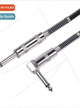 6.35 ckel Plated  to Elbow Double Shielded Electric Guitar A