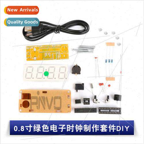 Electronic clock making k DIY 0.8 inch red/blue/green four L