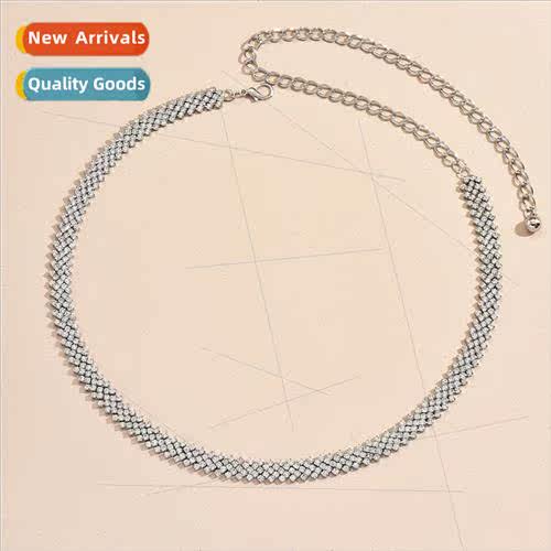 new full diamonds female elegant blingbling flash diamond wa