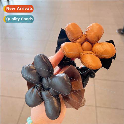 Autumn winter new Korean sponge flowers head tie hair band M