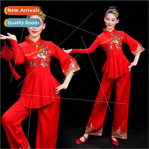 Rice-planting clothes permance clothes female 2023 new squar
