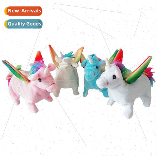 Toys electric unicorn wh wings Pegasus doll walking unicorn