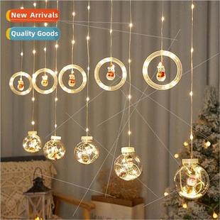 lights wind ing mall stars full string santa ball circle led