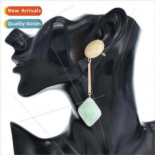 Jewelry acrylic pendant earrings ladies long tassel earrings