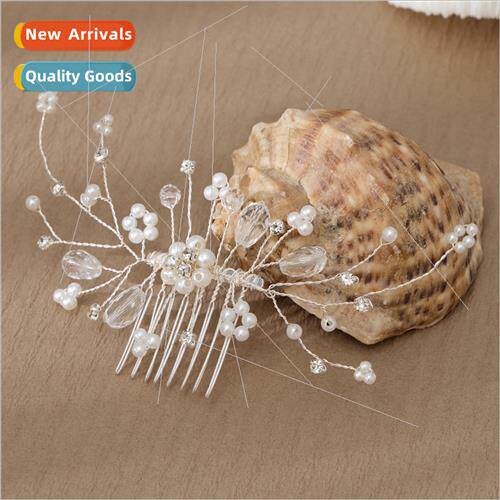 Vintage handmade hair comb wedding show He hair accessories