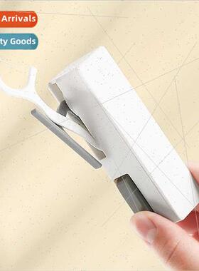 Portable floss box automatic pop-up toothpick box creative o