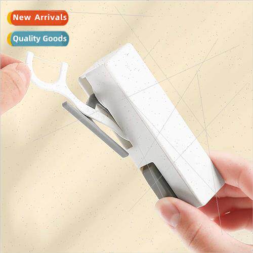 Portable floss box automatic pop-up toothpick box creative o