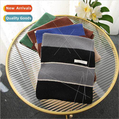 2022 autumn winter new knted imation cashmere scarf female K