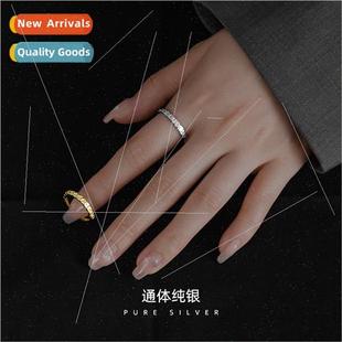 Duo Ring Finger lver Index Korea che S925 Female