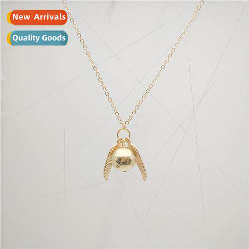 Vintage Harry Potter Dead necklace pendant snch gold necklac