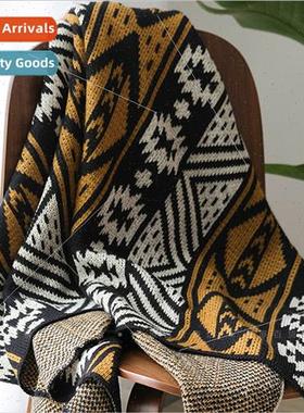 Film Black Couch Cover Blanket Qualy Skin Friendly Knted Bla