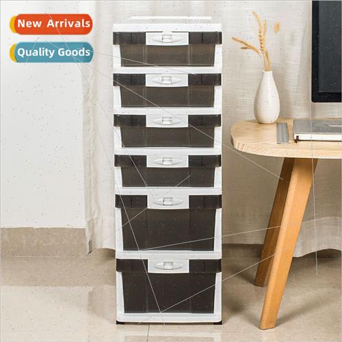 Multi-layer storage cabinet floor thickened storage box plas