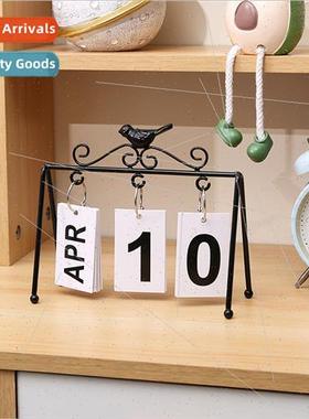 ins flip page almanac desk bedroom desktop decoration gift i