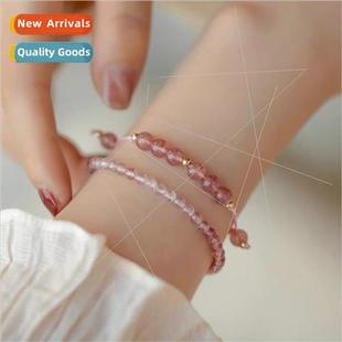 Stone Lucky Gold Strawberry Niche Natural Beads 14k Crystal