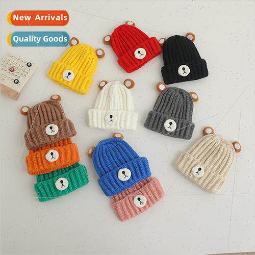 Children hats autumn winter children knted cap Korean  cute