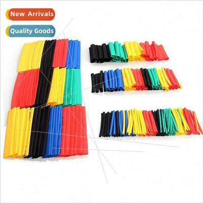 164PCS Multi-color Flame Retardant Heat Shrinkable Tubing Se