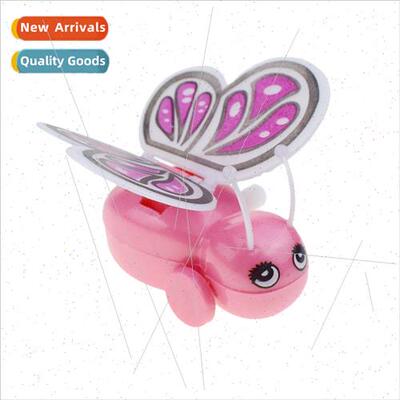 Winding Wings Swinging Wings Pink Butterfly Model Clockwork