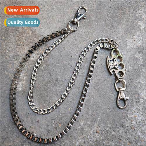 Accessories mple retro men clothing pants chain fine paragra
