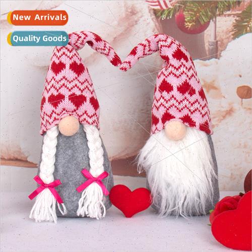 Valentine Day Decoration  Rudolph Doll Faceless Doll Desktop