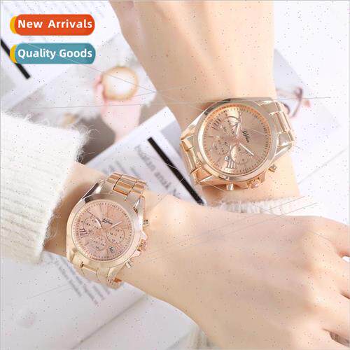 Replica Fake Three Eyes 3 Roman Numerals Calendar Steel Stra