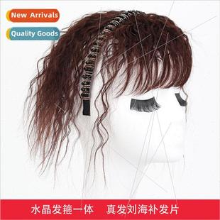 gray increas bangs one wig fake all hair Hair cover bands