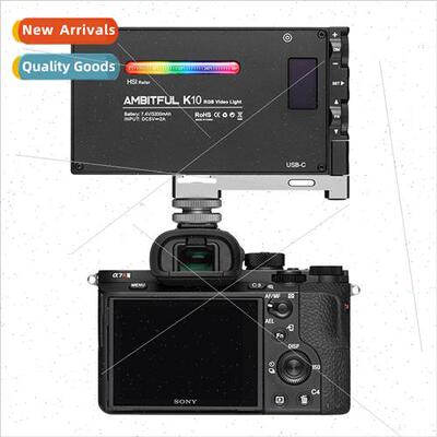 K10 RGB fill light LED photography light small photo portabl