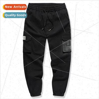 2023 new fashion nd work pants men casual multi-pocket pants