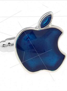 Crystal Apple Cufflinks Cufflinks Jewelry Fashion Clothing
