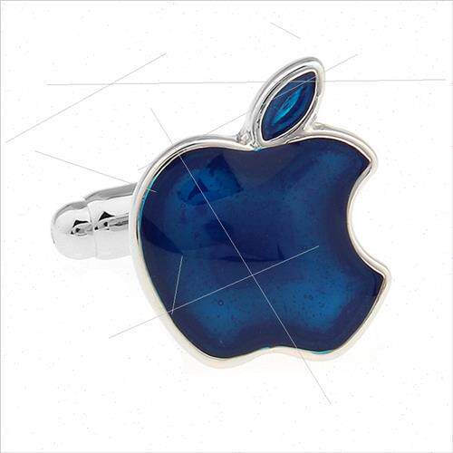 Crystal Apple Cufflinks Cufflinks Jewelry Fashion Clothing